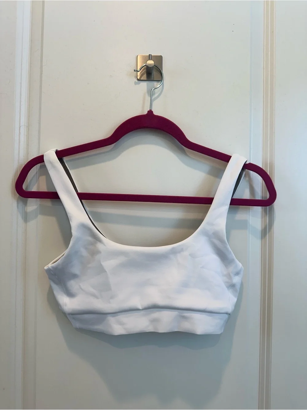 Left On Friday White Scoop Neck Bikini Set